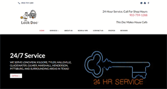 Desktop Screenshot of locksmithlongview.com